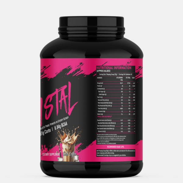 Iso Crystal Whey Protein (Cold Coffee) - Image 2