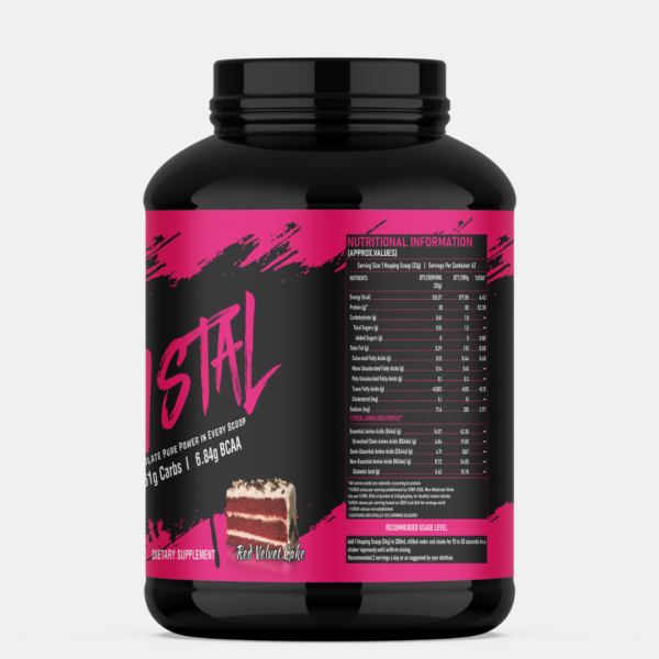 Iso Crystal Whey Protein (Red Velvet) - Image 2