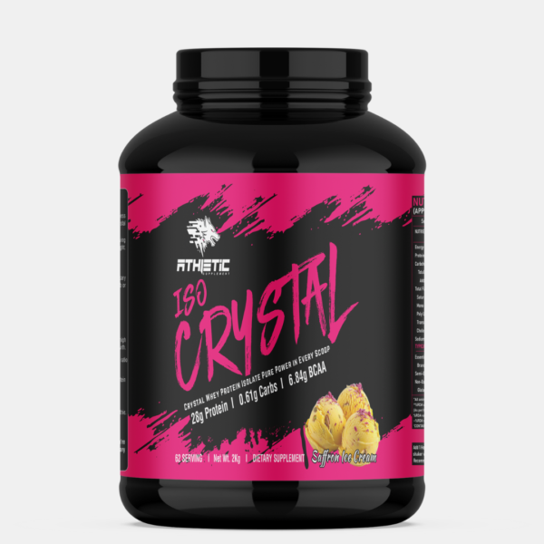 Iso Crystal Whey Protein (Saffron Ice Cream)