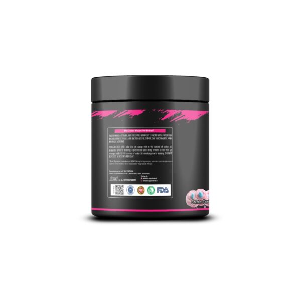 Weapon Non-Stim  Pre-Workout 210g (Cotton Candy) - Image 3