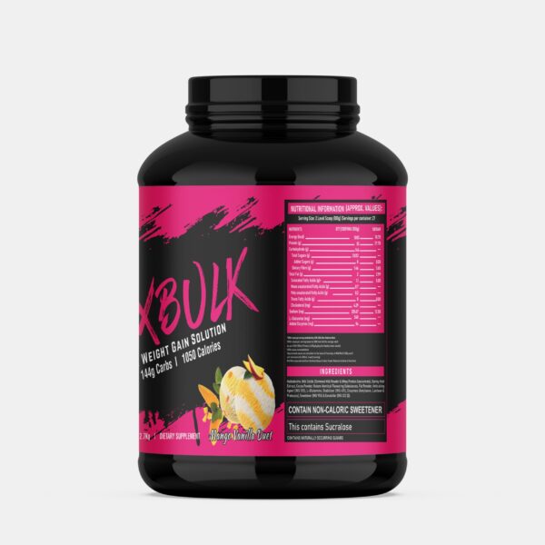 Maxbulk Gainer (Mango Vanilla Dart) - Image 2