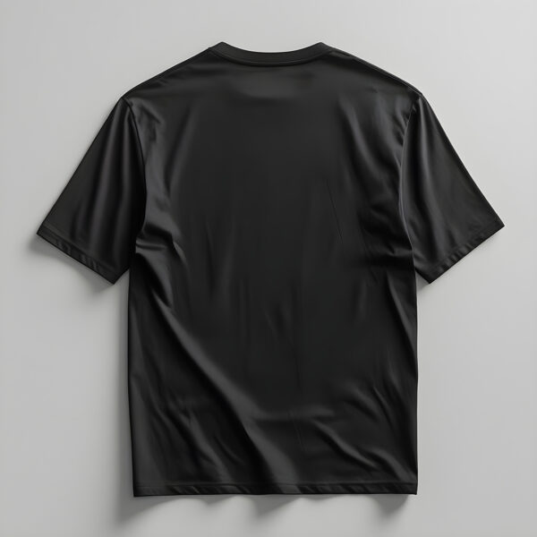Athletic x script Tee (Black) - Image 2