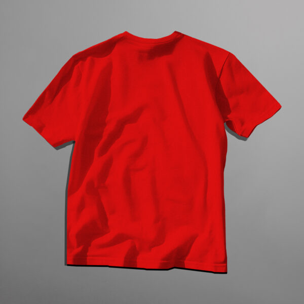 Athletic script Tee (Red) - Image 2