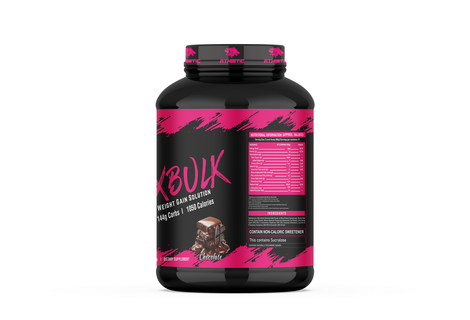 Maxbulk MaxBulk — Ultimate Weight Gain Solution, Chocolate flavor ...
